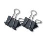 Klipy kovové černé - 41 mm