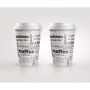 Kelímky papírové Coffee - 300 ml / 50 ks