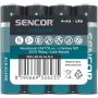 Baterie Sencor alkalická tužková AA LR6 / 4 ks