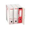 Archivní box, na šanony, 97 mm, recyklovaný karton, ESSELTE Standard, bílý