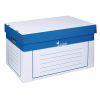 Archivní kontejner, 320x460x270 mm, kartónový, VICTORIA, modro-bílá