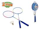 Gametime badmintonové rakety 62,5cm 2ks s košíčkem v síťce