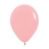 Balón Pastel 25 cm, světle růžový /100ks/