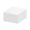 Blok kostka bílá 9x9x5 cm - lepená