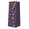 Dárková taška PAW Premium Starlit Christmas, bottle - 12x37x10 cm