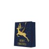 Dárková taška stredne velká - PREMIUM Gold Deer 20x10x25 cm