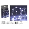 Dekorační osvětlení - řetěz 100 LED (bílá studená) délka 495 cm