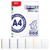 Euroobal A4 100 µm transparentný s farebnou značkou (50 ks)
