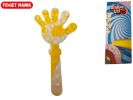 Fidget ruka s přísavkami 22cm 6barev na kartě