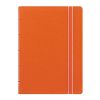 Filofax notebook kapesní oranžový