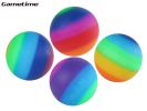 Gametime míč 21cm duhový 4barvy 10m+ v sáčku
