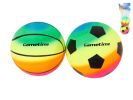 Gametime míč duhový fotbal/basketbal 10cm 2ks v síťce