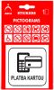 Informačná samolepka Platba kartou (8 x 8 cm)