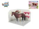 Kids Globe Horses box pro koně dřevěný 18x12x15cm 1:24 v krabičce