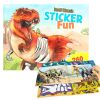 Kreativní sešit Dino World + 260 samolepek