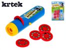 Krtečkův projektor 48 obrázků 14cm na baterie na kartě