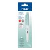 Mikrotužka / Pentelka MILAN PL1 Antibacterial HB 0,7 mm - tyrkysová, blistr