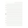 Náplň do diáře Filofax Linajková/ bílá, A5