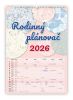 Nástěnný kalendář 2026 Rodinný plánovač