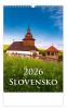 Nástěnný kalendář 2026 Slovensko