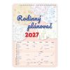 Nástenný kalendár 2027 Rodinný plánovač
