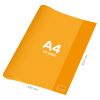 Obal na notebook A4 PVC 432x304 mm Neon Color - transparentní/oranžový
