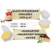 Obojstranné zlaté podložky na torty, priemer 8 cm (balenie 200 ks)