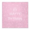 Ubrousky PAW L 33x33cm Special Day (light pink)