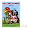 Omalovánka A4 Akim - Krtek má narozeniny