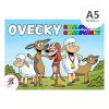 Omalovánka A5 LUX - Ovečky
