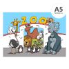 Omalovánka A5 LUX - Zoo