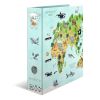 Pákový pořadač A4/7cm World map/Mapa světa