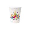 Papírový kelímek PAW Eco 250 ml Unicorn Party / 10 ks