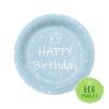 Papírový talíř PAW Eco 23 cm Special Day - light blue