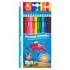Pastelky JUNIOR šestihranné 12 ks
