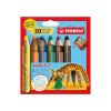 Pastelky STABILO woody 3 v 1 - barvička, vodovka, voskovka (6 ks) Tiger