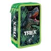 Penál plátěný prázdný - 3 patrový, Seria 6 - T-Rex