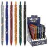 Pero kuličkové JUNIOR Marble, hrot 1,0 mm, Semi-Gel modrá náplň (mix barev)