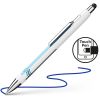 Pero kuličkové Schneider Epsilon XB white-blue Touch - modrá náplň