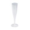 Pohárik kryštál na sekt (PS) Ø63mm 0,1L [10 ks]