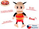 Příběhy včelích medvídků Čmelda plyšový 29cm s písničkami na baterie 0m+ v sáčku
