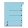 Rozřazovač kartonový DONAU odtrhávací (50 ks) - modrý
