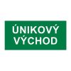 Samolepka - Únikový východ