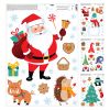 Samolepky JUNIOR 30x42 cm - Dětská vánoční edice - Mix
