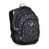 Školní batoh BagMaster SUPERNOVA 24 A - černo-bílý