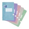 Školní sešit A6 Oxford Touch Pastel 644 linkovaný 40 listů