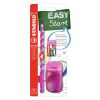 Školní set pro praváky - tužka STABILO EASYgraph v růžové barvě + guma a ořezávátko