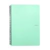 Spirálový blok PP PASTELINI A4 / 70 listů, zelený