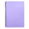 Spirálový blok PP PASTELINI A5/60 listů, fialový