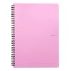 Spirálový blok PP PASTELINI A5/60 listů, růžový